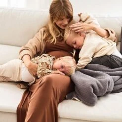 Jollein Baby Deken Ledikant 100x150cm Teddy Bliss Knit - Storm Grey -Babyproducten Promotie Winkel 1200x1200 1145