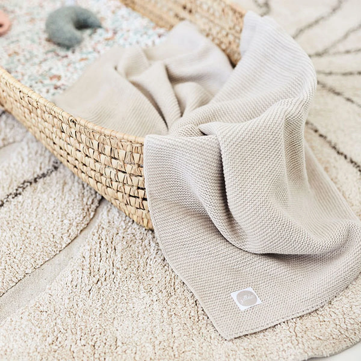 Jollein Baby Deken Wieg 75x100cm - Nougat Jollein Baby Deken Wieg 75x100cm - Nougat -Babyproducten Promotie Winkel 1200x1200 1150