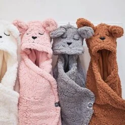 Jollein Wikkeldeken Bunny 100x105cm - Caramel -Babyproducten Promotie Winkel 1200x1200 1193