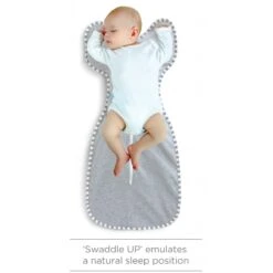Love To Dream™ Babyslaapzak Swaddle Up™ - Inbakeren - Baby 0-3 Maanden - 3.5-6 Kg - All Season - Grijs -Babyproducten Promotie Winkel 1200x1200 1210