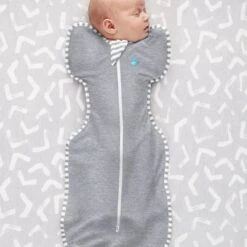 Love To Dream™ Babyslaapzak Swaddle Up™ - Inbakeren - Baby 0-3 Maanden - 3.5-6 Kg - All Season - Grijs -Babyproducten Promotie Winkel 1200x1200 1211