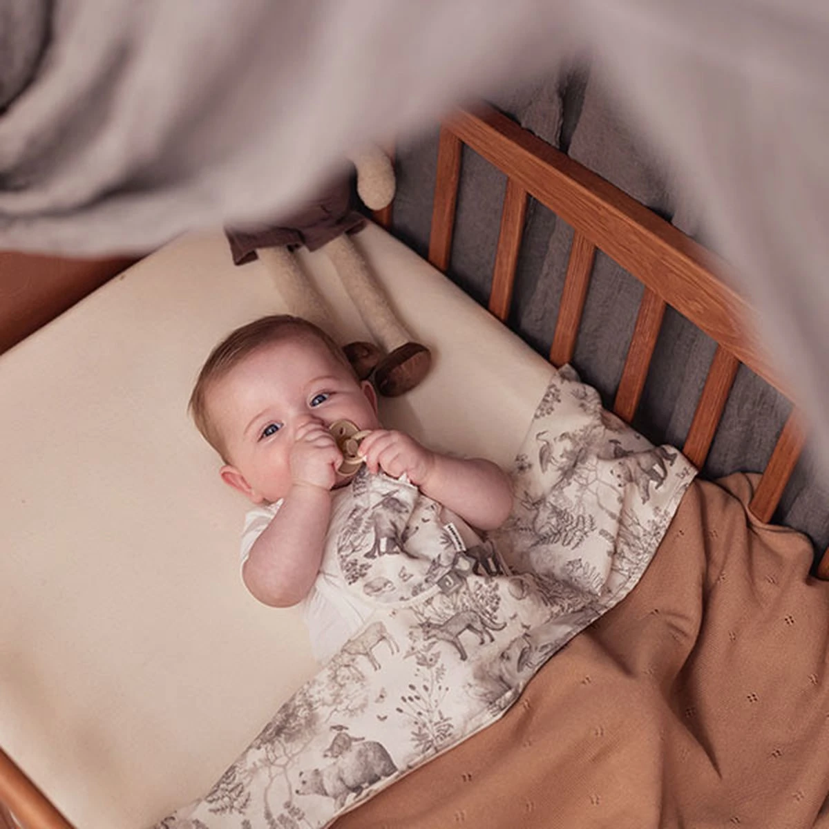 Jollein Baby Laken Wieg 75x100cm Pimpelmees - Forest Animals Jollein Baby Laken Wieg 75x100cm Pimpelmees - Forest Animals -Babyproducten Promotie Winkel 1200x1200 1224