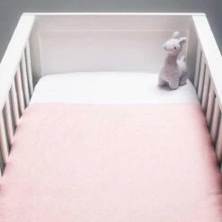 Jollein Baby Laken Ledikant 120x150cm Mini Dots - Blush Pink -Babyproducten Promotie Winkel 1200x1200 1227