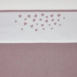 Meyco Hearts Ledikant Laken - Lilac - 100x150cm