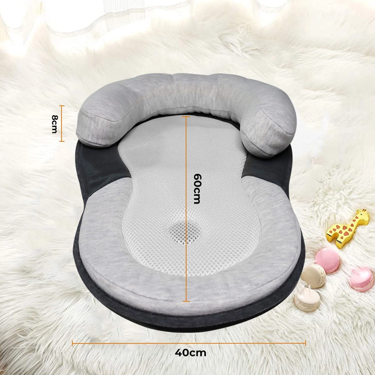 Deryan Ergonomisch Babykussen met Afneembare Hoes - Tegen plat achterhoofd - Hoofdkussen - Traagschuim kussen - Memory foam - Baby Steunkussen - Kraamcadeau Deryan Ergonomisch Babykussen Met Afneembare Hoes - Tegen Plat Achterhoofd - Hoofdkussen - Traagschuim Kussen - Memory Foam - Baby Steunkussen - Kraamcadeau -Babyproducten Promotie Winkel 1200x1200 1318