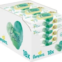 Pampers® Pampers Pure Coconut Babydoekjes - 18pakjes Van 42 Doekjes =756 Babydoekjes 6 Pampers® Pampers Pure Coconut Babydoekjes - 18pakjes Van 42 Doekjes =756 Babydoekjes -Babyproducten Promotie Winkel 1200x1200 133