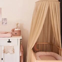 Jollein Baby Klamboe Vintage 245cm - Nougat 5 Jollein Baby Klamboe Vintage 245cm - Nougat -Babyproducten Promotie Winkel 1200x1200 1398