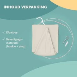 Deryan Baby Klamboe Vintage 245cm - Kinderklamboe - Hemeltje- Nougat -Babyproducten Promotie Winkel 1200x1200 1402