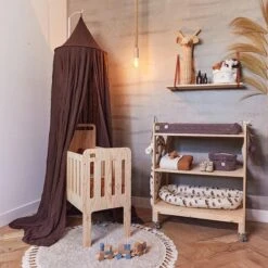 Jollein Baby Klamboe Vintage 245cm - Chestnut -Babyproducten Promotie Winkel 1200x1200 1437
