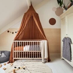 Jollein Baby Klamboe Vintage 245cm - Caramel -Babyproducten Promotie Winkel 1200x1200 1440