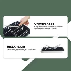 STACK Flessen Droogrek | Zwart - Geschikt Voor Flessen En Doppen - Droogrek Voor Flessen - Baby Flessenrek - Afdruiprek Baby - Drying Rack - Babyfles Droogrek - Afdruiprek Fles Met Lekbak - Afdruiprek - Babyflessen - Flessenrek -Babyproducten Promotie Winkel 1200x1200 1536