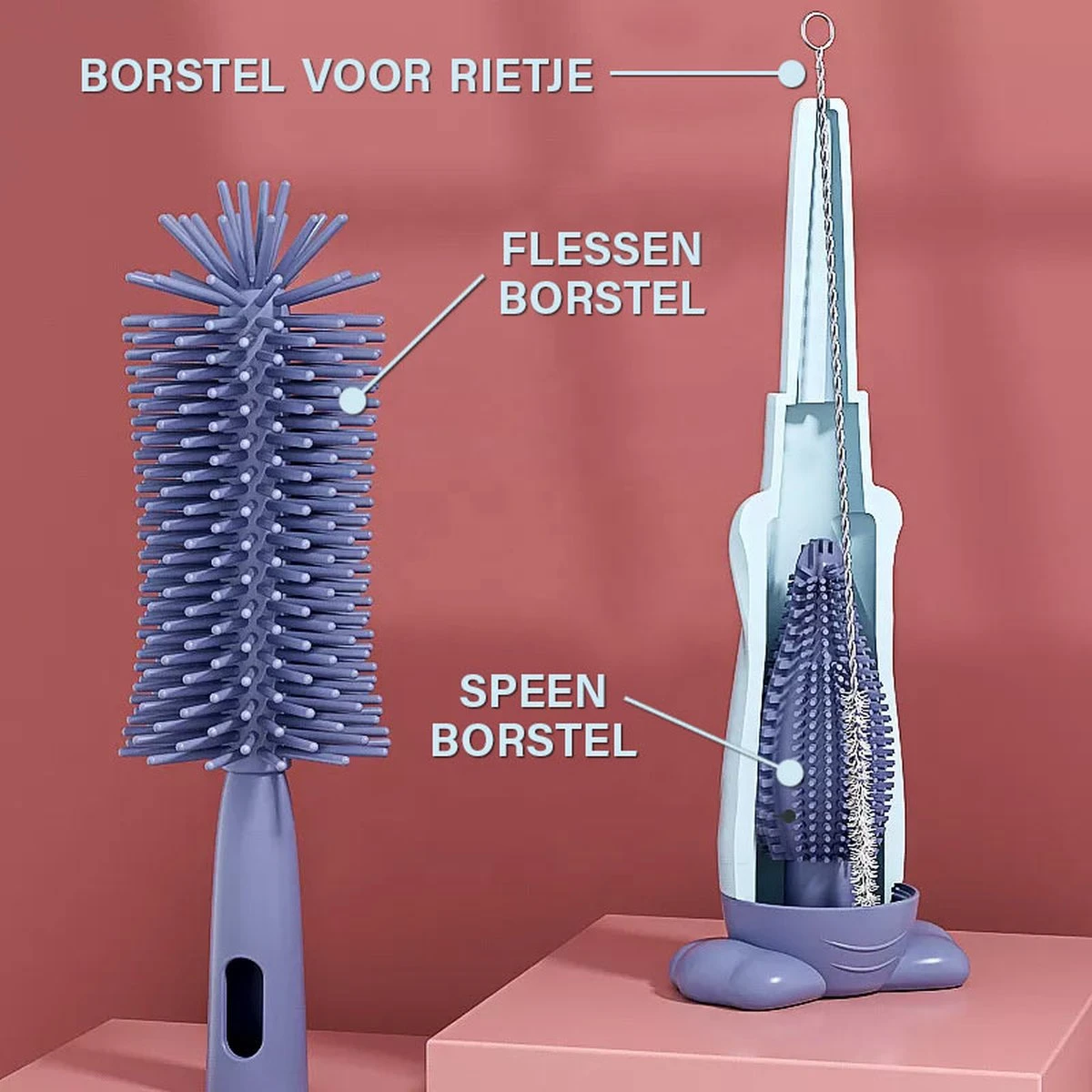 Baby Flessenborstel - Flessenreiniger - Flessenborstel Siliconen - Flesvoedingsaccessoires - BPA Vrij - Groen - 3 in 1 Baby Flessenborstel - Flessenreiniger - Flessenborstel Siliconen - Flesvoedingsaccessoires - BPA Vrij - Groen - 3 In 1 -Babyproducten Promotie Winkel 1200x1200 1544