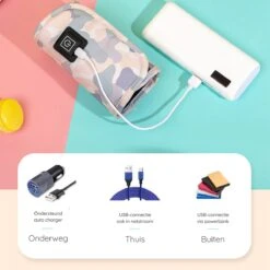 Blensson - Draagbare Baby Fleswarmer Voor Onderweg - USB Melkwarmer - Babyvoeding - Baby Fles Warm Houden Voor Reizen 4 Blensson - Draagbare Baby Fleswarmer Voor Onderweg - USB Melkwarmer - Babyvoeding - Baby Fles Warm Houden Voor Reizen -Babyproducten Promotie Winkel 1200x1200 1617