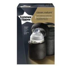 Tommee Tippee Closer To Nature - Geïsoleerde Tas Voor Zuigflessen - Set Van 2 - Zwart -Babyproducten Promotie Winkel 1200x1200 1622