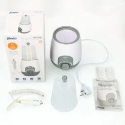 Alecto BW-512 CAR+ - Flessenwarmer 500W - Snelle Opwarming En Sterilisatie Thuis En Onderweg - Geleverd Met 12V Auto Adapter En Stoomkap - Wit -Babyproducten Promotie Winkel 1200x1200 1631
