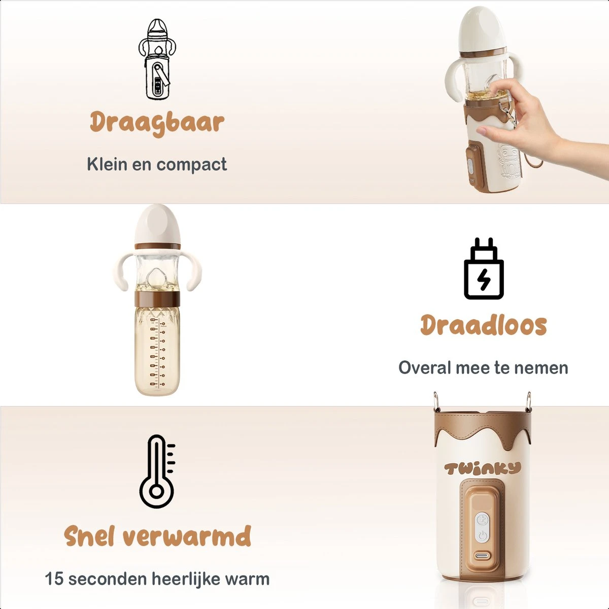 Twinky® Bottlewarmer GO – Draagbare Baby Flessenwarmer voor Onderweg en Thuis – Incl. PPSU-Kwaliteit Babyflesje + Poederdoosje – USB-C Oplaadbaar Twinky® Bottlewarmer GO – Draagbare Baby Flessenwarmer Voor Onderweg En Thuis – Incl. PPSU-Kwaliteit Babyflesje + Poederdoosje – USB-C Oplaadbaar -Babyproducten Promotie Winkel 1200x1200 1636