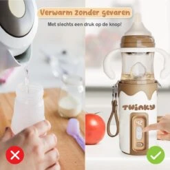Twinky® Bottlewarmer GO – Draagbare Baby Flessenwarmer Voor Onderweg En Thuis – Incl. PPSU-Kwaliteit Babyflesje + Poederdoosje – USB-C Oplaadbaar 5 Twinky® Bottlewarmer GO – Draagbare Baby Flessenwarmer Voor Onderweg En Thuis – Incl. PPSU-Kwaliteit Babyflesje + Poederdoosje – USB-C Oplaadbaar -Babyproducten Promotie Winkel 1200x1200 1637