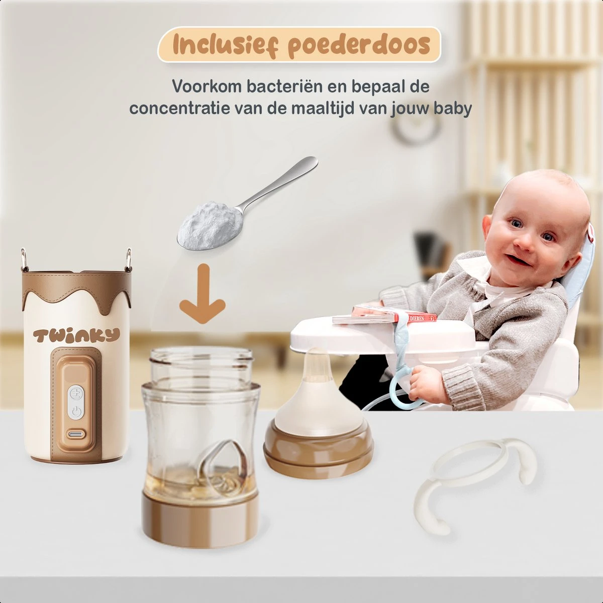 Twinky® Bottlewarmer GO – Draagbare Baby Flessenwarmer voor Onderweg en Thuis – Incl. PPSU-Kwaliteit Babyflesje + Poederdoosje – USB-C Oplaadbaar Twinky® Bottlewarmer GO – Draagbare Baby Flessenwarmer Voor Onderweg En Thuis – Incl. PPSU-Kwaliteit Babyflesje + Poederdoosje – USB-C Oplaadbaar -Babyproducten Promotie Winkel 1200x1200 1638