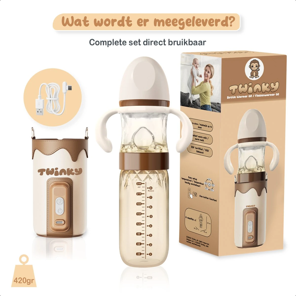 Twinky® Bottlewarmer GO – Draagbare Baby Flessenwarmer voor Onderweg en Thuis – Incl. PPSU-Kwaliteit Babyflesje + Poederdoosje – USB-C Oplaadbaar Twinky® Bottlewarmer GO – Draagbare Baby Flessenwarmer Voor Onderweg En Thuis – Incl. PPSU-Kwaliteit Babyflesje + Poederdoosje – USB-C Oplaadbaar -Babyproducten Promotie Winkel 1200x1200 1639