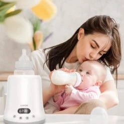 Luvion Eco Fast Deluxe 4 In 1 Flessenwarmer - Verwarmt Zeer Snel - Steriliseren Met Stoomkap - Warmhouden En Ontdooien -Babyproducten Promotie Winkel 1200x1200 1663
