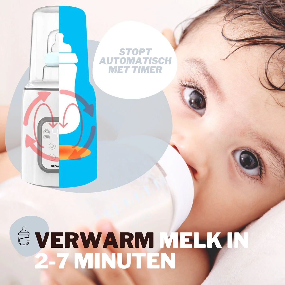 RYER Flessenwarmer 5 in 1 - LCD Scherm - Geschikt voor alle Babyflessen RYER Flessenwarmer 5 In 1 - LCD Scherm - Geschikt Voor Alle Babyflessen -Babyproducten Promotie Winkel 1200x1200 1677