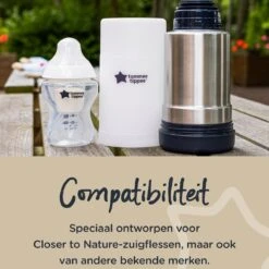 Tommee Tippee Closer To Nature - Draagbare Flessen En Voedselverwarmer - Ideaal Voor Op Reis - Thermisch Geïsoleerd - Roestvrij Staal Met Lekvrij Deksel -Babyproducten Promotie Winkel 1200x1200 1685
