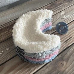 Louka Speendoekje Maan Crème - Teddy Katoen - Speenknuffel -Babyproducten Promotie Winkel 1200x1200 1843