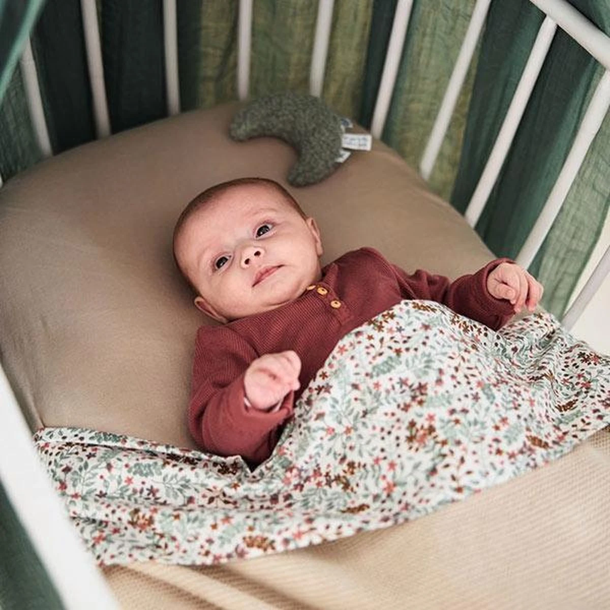 Jollein Rammelaar Moon - Ash Green Jollein Rammelaar Moon - Ash Green -Babyproducten Promotie Winkel 1200x1200 1866