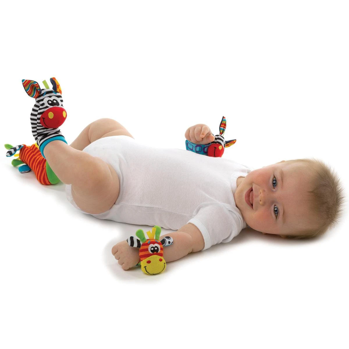 Playgro Pols- en Voetrammelaarset Zebra & Giraf - Set van 4 stuks, 2 polsbandjes en 2 rammelsokjes Playgro Pols- En Voetrammelaarset Zebra & Giraf - Set Van 4 Stuks, 2 Polsbandjes En 2 Rammelsokjes -Babyproducten Promotie Winkel 1200x1200 1875