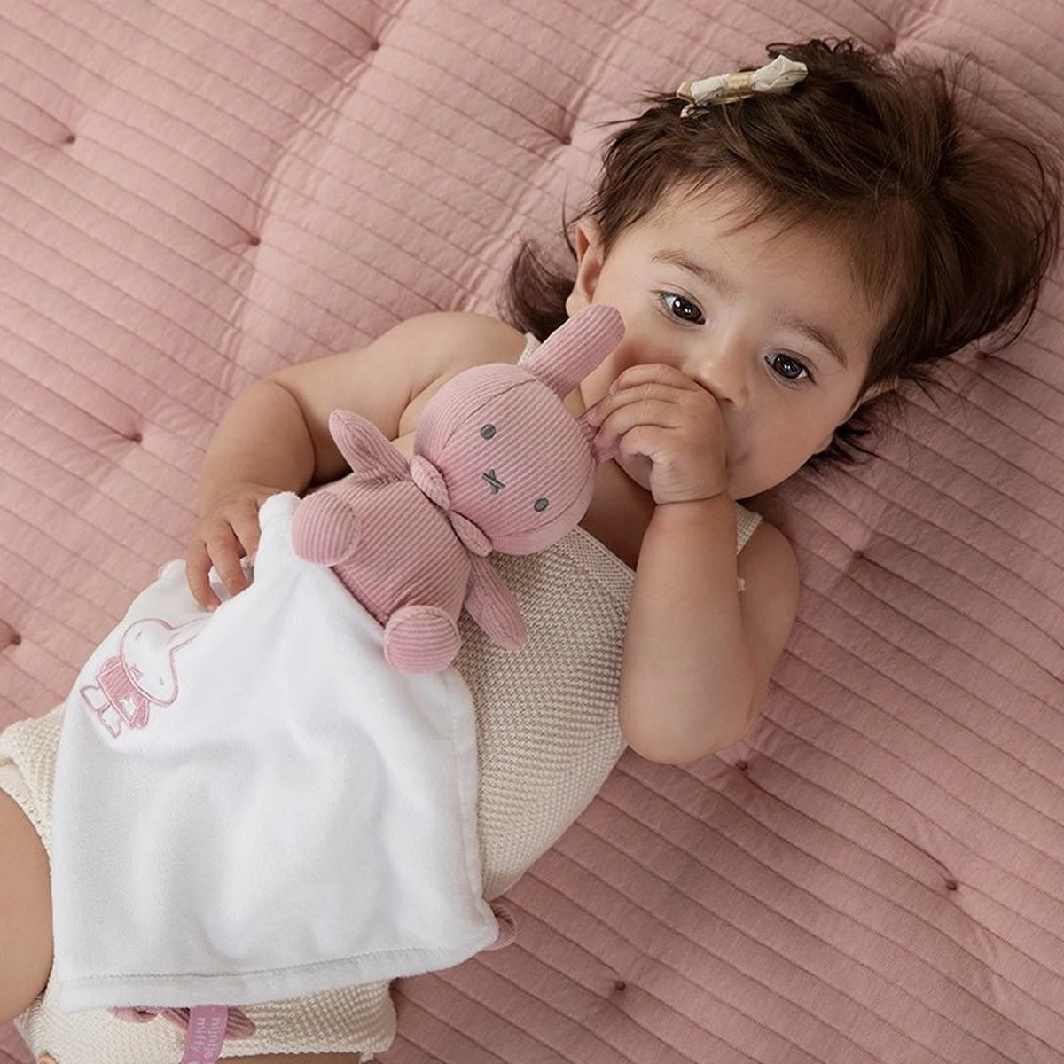 Tiamo Collection Knuffeldoekje nijntje - pink baby rib Tiamo Collection Knuffeldoekje Nijntje - Pink Baby Rib -Babyproducten Promotie Winkel 1200x1200 1904