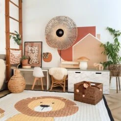 Love By Lily - Groot Speelkleed - Mr. Chairman Lion - 200x150cm -Babyproducten Promotie Winkel 1200x1200 1948