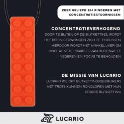 Bijtketting - Kauwketting | Bouwblokje Patroon Oranje -Babyproducten Promotie Winkel 1200x1200 1961