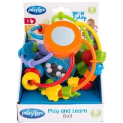 Playgro Speel En Leerbal - Grijp- En Bijtspeelgoed - Klikklak Geluiden - Spiegeltje - Kralen - Cilinder Met Rattelende Ballen -Babyproducten Promotie Winkel 1200x1200 1967