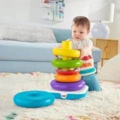 Fisher Price Fisher-Price Stapelringen - Grote Kleurenringpiramide -Babyproducten Promotie Winkel 1200x1200 1981