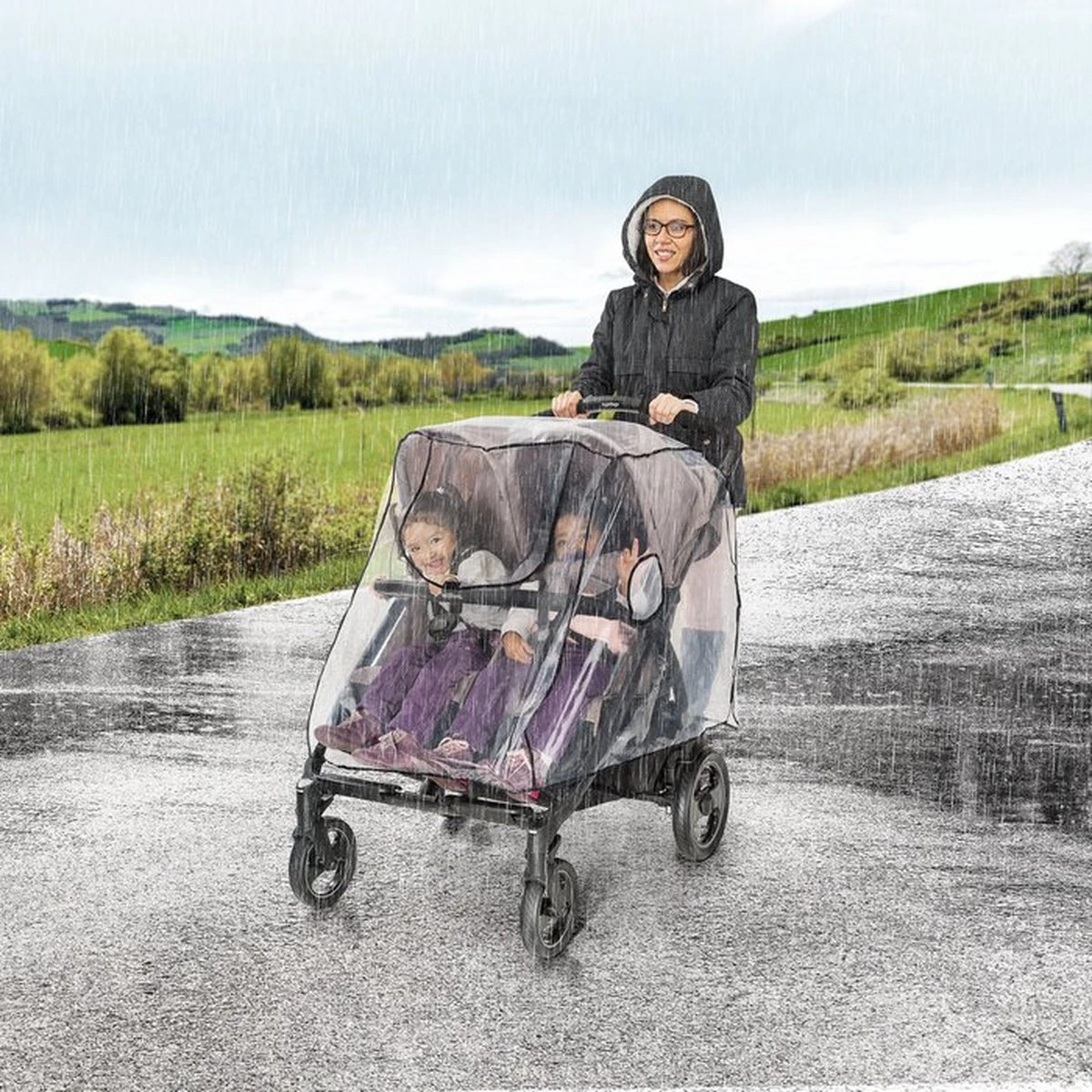 RainCover Twin Regenhoes voor Dubbele Kinderwagen - Regenhoes voor Tweeling Buggy - Dubbele Buggy - Regen Hoes voor Kinderwagen - Universeel - Hoes voor Kinderwagen - Buggy Regen Hoes - Baby / Toddler Raincover - Peuters & Kleuters Wandelwagen Happy Hop RainCover Twin Regenhoes Voor Dubbele Kinderwagen - Regenhoes Voor Tweeling Buggy - Dubbele Buggy - Regen Hoes Voor Kinderwagen - Universeel - Hoes Voor Kinderwagen - Buggy Regen Hoes - Baby / Toddler Raincover - Peuters & Kleuters Wandelwagen -Babyproducten Promotie Winkel 1200x1200 2053