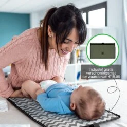 Brisby Slijtvaste Luiertas – Verzorgingstas – Met Buggymontage - Groen -Babyproducten Promotie Winkel 1200x1200 2056