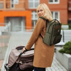 Brisby Slijtvaste Luiertas – Verzorgingstas – Met Buggymontage - Groen -Babyproducten Promotie Winkel 1200x1200 2059