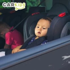 Carkids Verstelbaar Kinderautostoeltje Zwart En Wit | Kinderautostoel Groep 1-2-3 Met Isofix En Top Tether Connector | Kinderen Van 9 Maanden -12 Jaar | 9-36 Kg -Babyproducten Promotie Winkel 1200x1200 2089