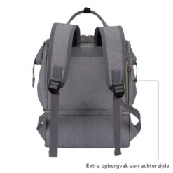 Rose & Ollie Kolftas Rugtas Grijs - Koeltas Moedermelk -Babyproducten Promotie Winkel 1200x1200 2243