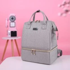 Rose & Ollie Kolftas Rugtas Grijs - Koeltas Moedermelk -Babyproducten Promotie Winkel 1200x1200 2245