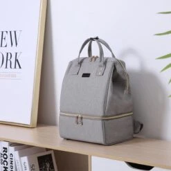 Rose & Ollie Kolftas Rugtas Grijs - Koeltas Moedermelk -Babyproducten Promotie Winkel 1200x1200 2246