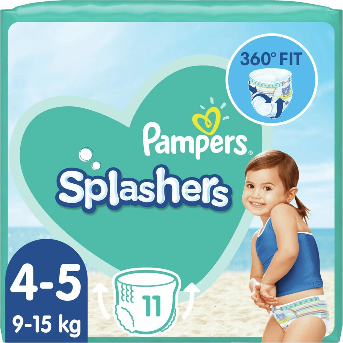 Pampers Splashers Wegwerpbare Zwemluiers - Maat 4-5 (9-15 kg) - 33 stuks - Voordeelverpakking Pampers® Pampers Splashers Wegwerpbare Zwemluiers - Maat 4-5 (9-15 Kg) - 33 Stuks - Voordeelverpakking -Babyproducten Promotie Winkel 1200x1200 225