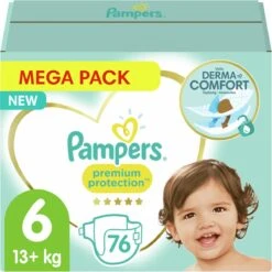 PampersĀ® Pampers - Premium Protection - Maat 6 - Mega Maandbox - 228 Luiers