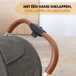 Deryan Rolo Luxe Lichtgewicht Buggy - Grijs 3 Deryan Rolo Luxe Lichtgewicht Buggy - Grijs -Babyproducten Promotie Winkel 1200x1200 2356
