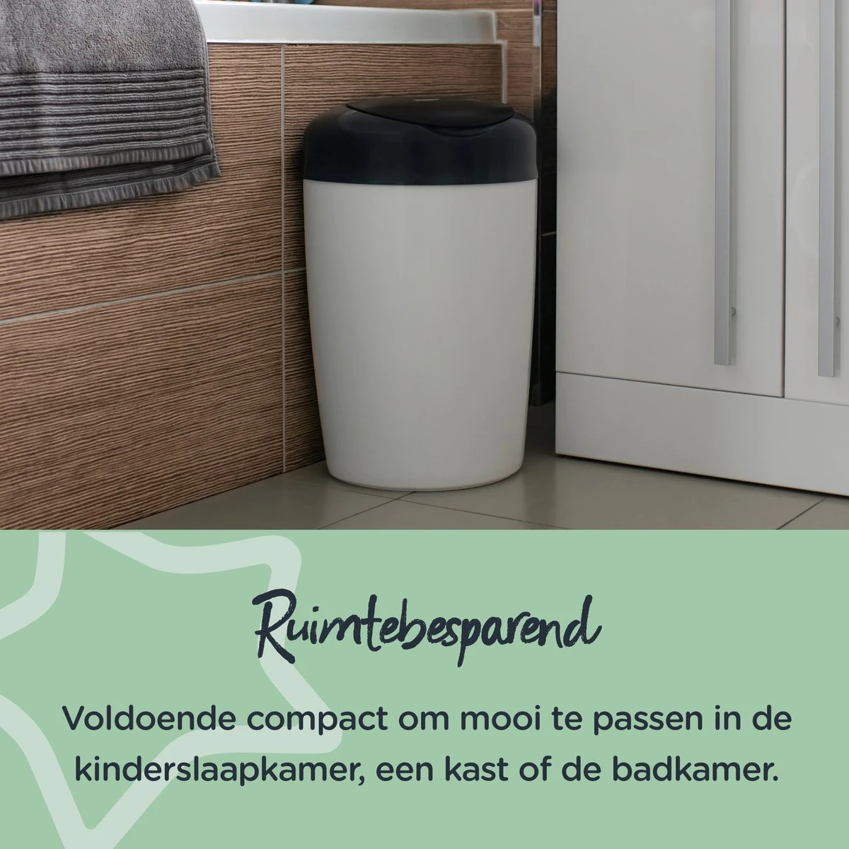 Tommee Tippee Simplee Sangenic luieremmer, milieuvriendelijker systeem, inclusief 6 navulcassettes met duurzaam geproduceerde antibacteriële GREENFILM, grijs Tommee Tippee Simplee Sangenic Luieremmer, Milieuvriendelijker Systeem, Inclusief 6 Navulcassettes Met Duurzaam Geproduceerde Antibacteriële GREENFILM, Grijs -Babyproducten Promotie Winkel 1200x1200 24