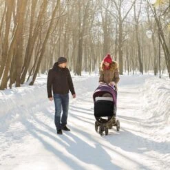 Monzana Voetenzak - Voor Kinderwagen Of Stoeltje - 93x56cm Zwart -Babyproducten Promotie Winkel 1200x1200 2462