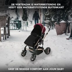 Achaté Voetenzak - Voor Kinderwagen Of Stoeltje – Baby Slaapzak - Autostoel - Zwart -Babyproducten Promotie Winkel 1200x1200 2494