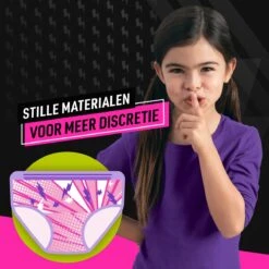 Ninjamas Pyjama Pants Luierbroekjes Meisje - 9 Nachtluiers Voor Bedplassen - 8-12 Jaar -Babyproducten Promotie Winkel 1200x1200 260