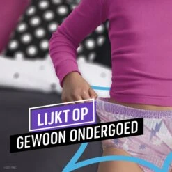 Ninjamas Pyjama Pants Luierbroekjes Meisje - 9 Nachtluiers Voor Bedplassen - 8-12 Jaar -Babyproducten Promotie Winkel 1200x1200 263