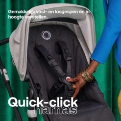 Bugaboo - 3-in-1 Kinderwagen Fox 3 - Black/Forest Green -Babyproducten Promotie Winkel 1200x1200 2631